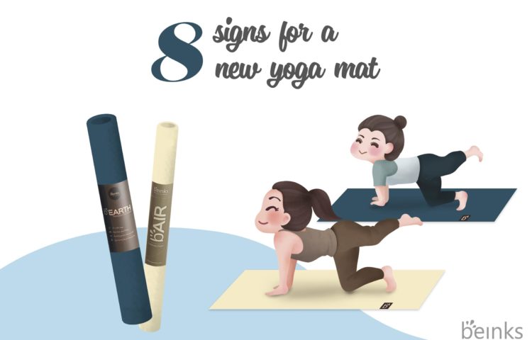 8 signs you should buy a new yoga mat