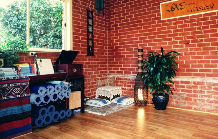 home based yoga studio
