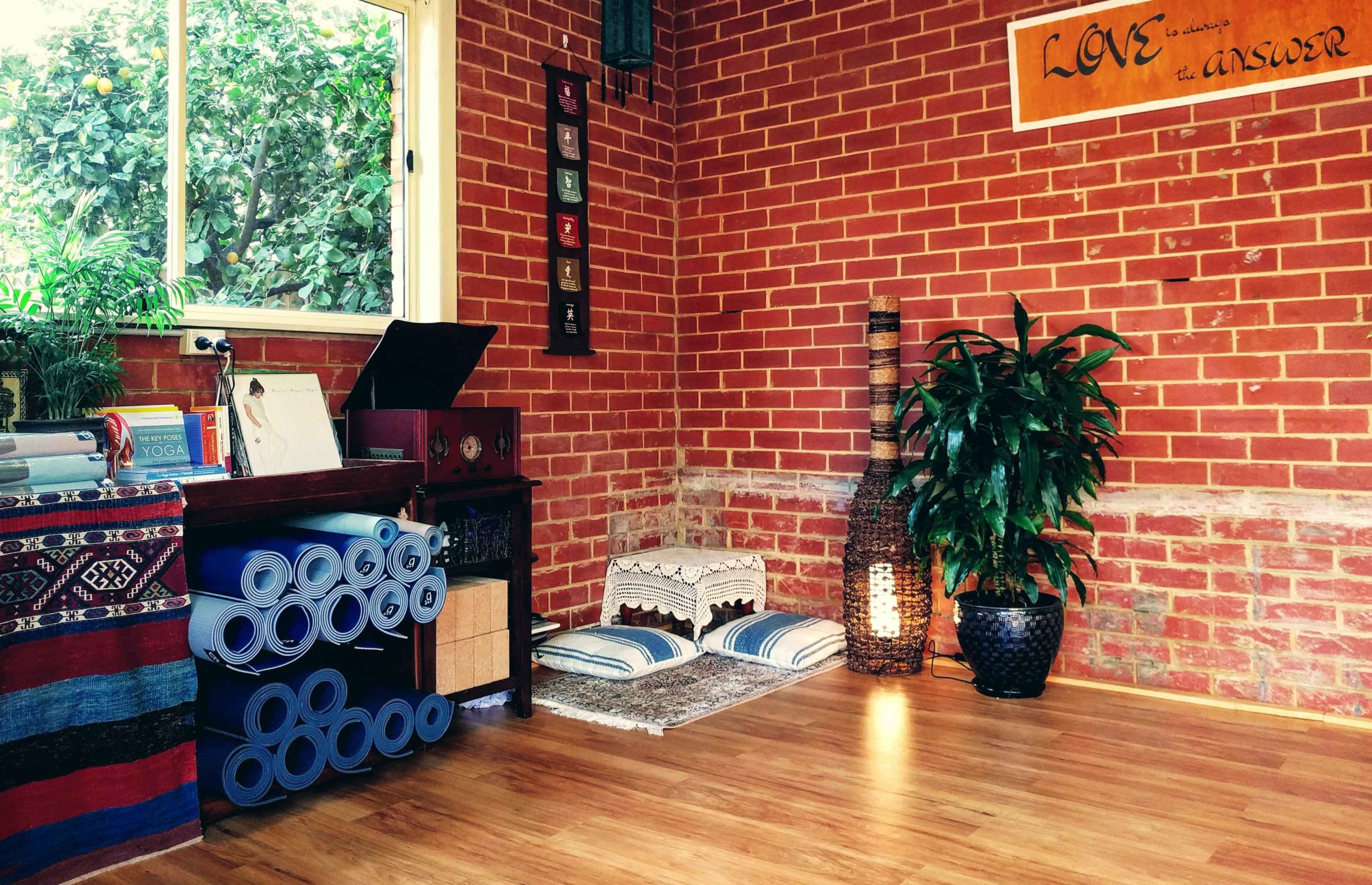 home based yoga studio