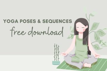 free yoga poses illustrations