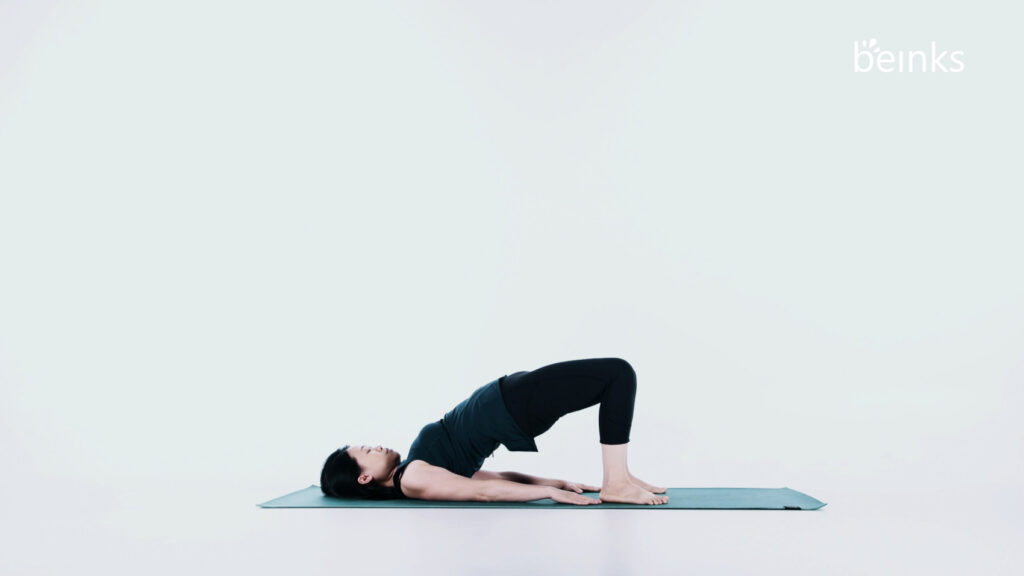 beinks – bridge pose