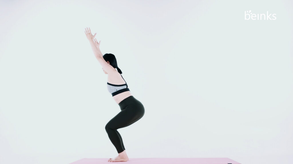 beinks – chair pose
