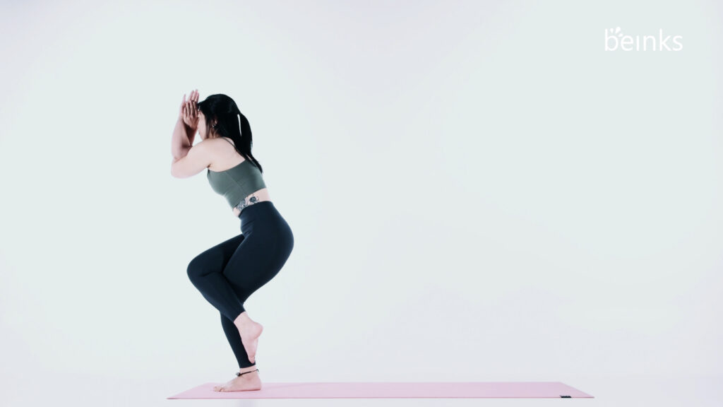 beinks – eagle pose
