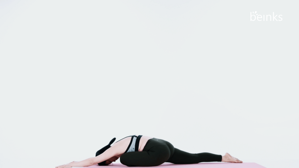 beinks – pigeon pose