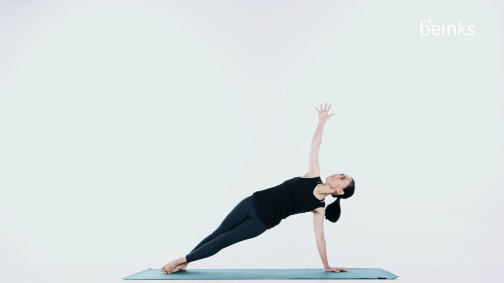 beinks – side plank