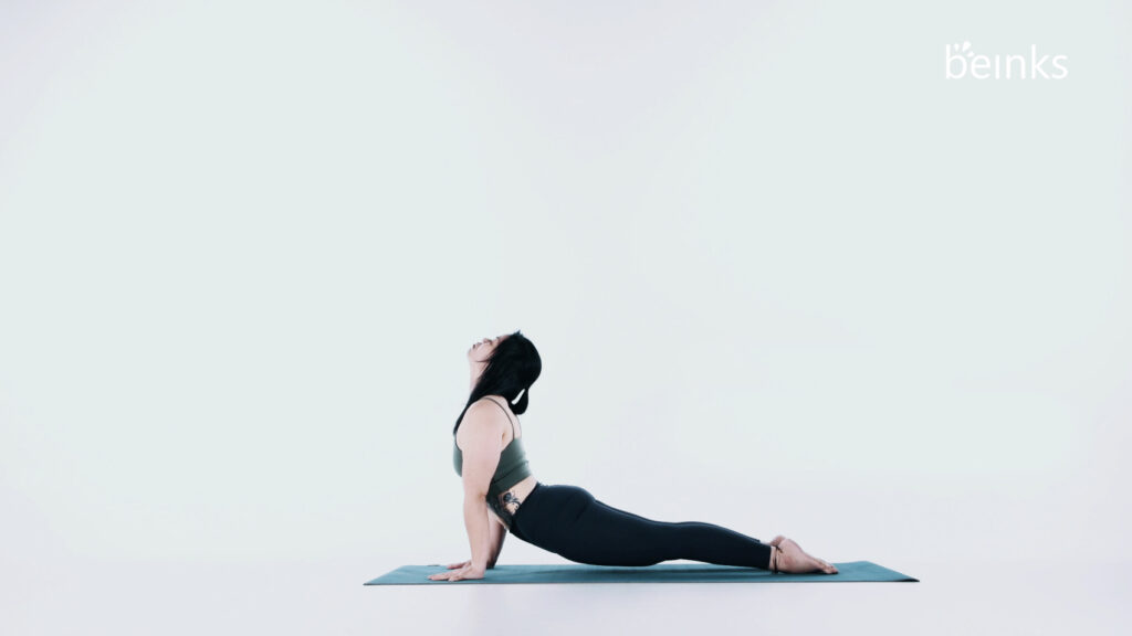 beinks – upward facing dog